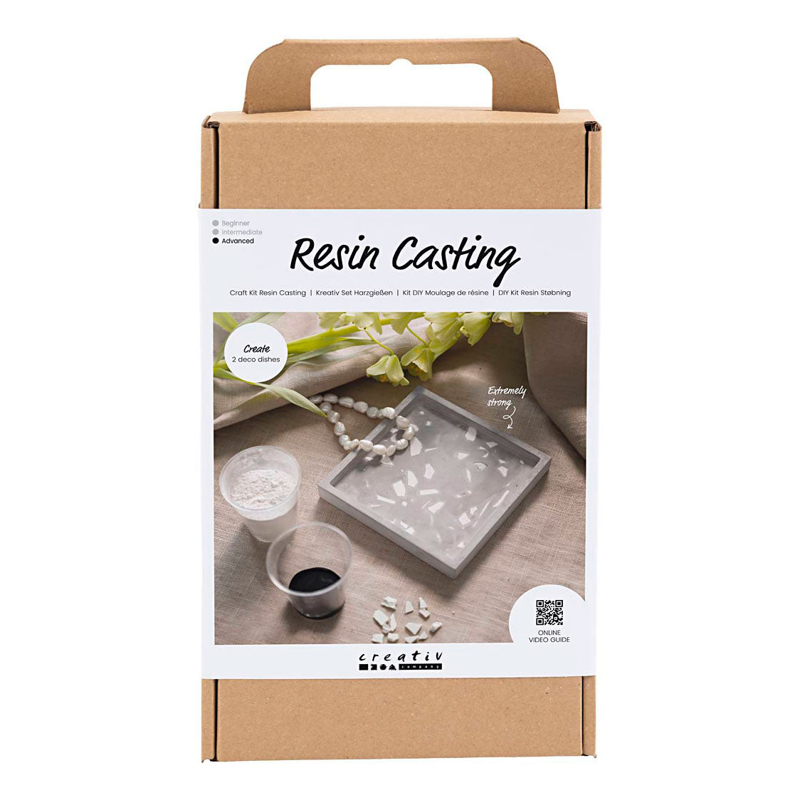 Creativ Company Hobbyset Resin Bandeja con Terrazo