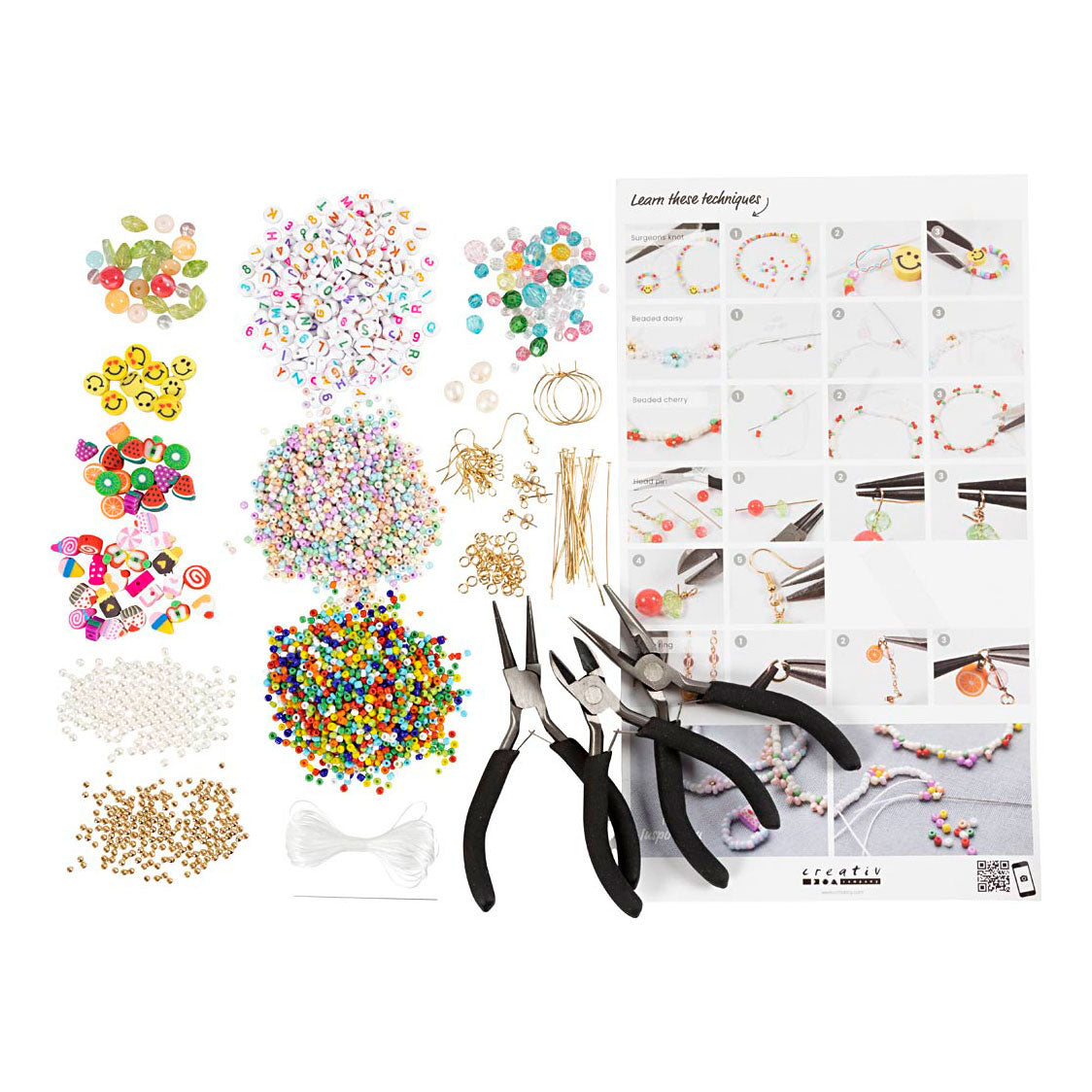 Ustvarjalno podjetje Starter Hobbyset nakit izdelava s kroglicami