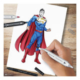 Creativ company hobby set illustration, superman, various colors, 1 box