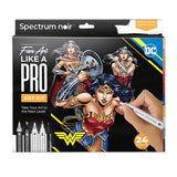 Creativ company hobby set illustration, wonder woman, various colors, 1 box