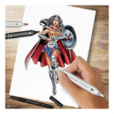 Creativ company hobby set illustration, wonder woman, various colors, 1 box