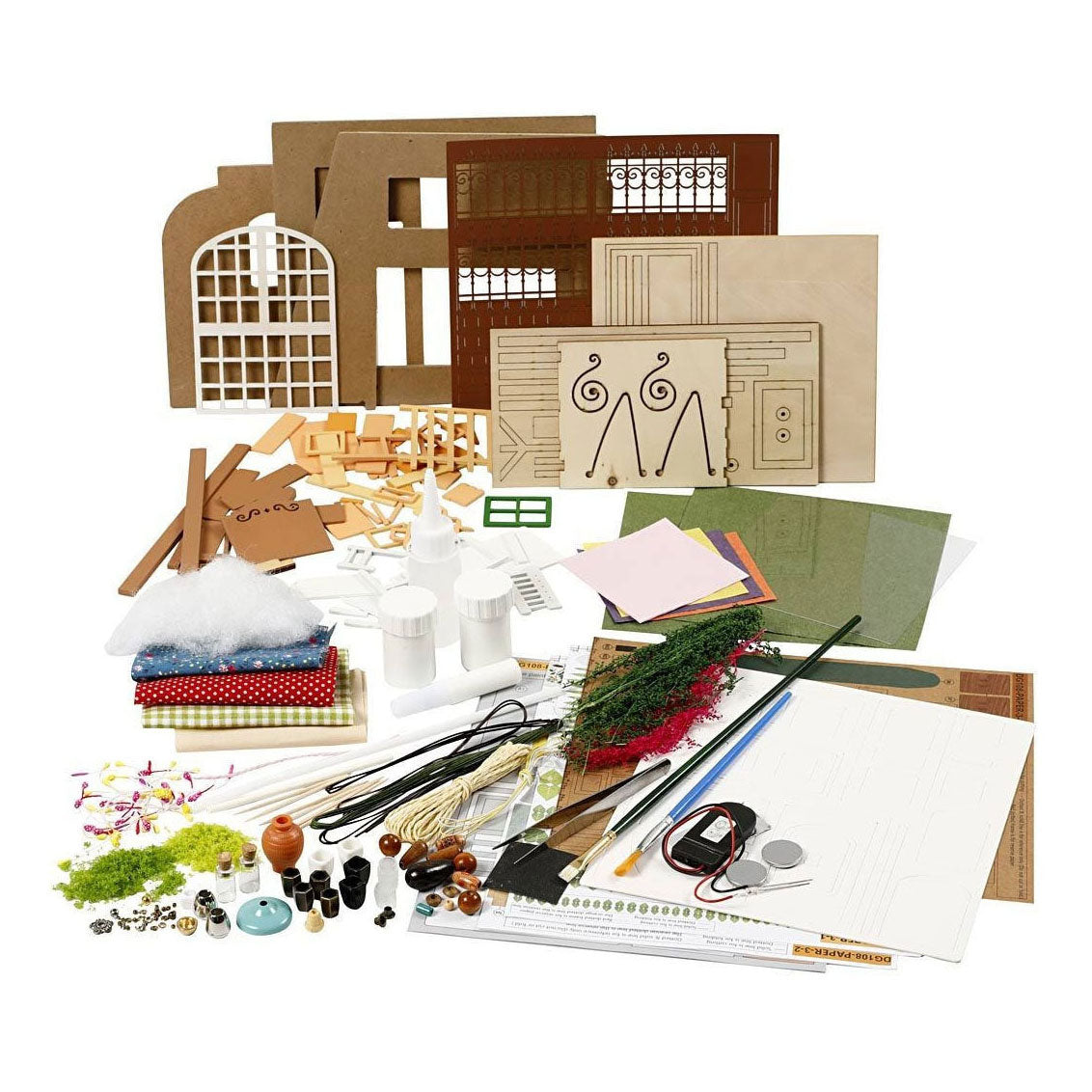 Creativ Company DIY miniaturna soba Tuin Craft Set