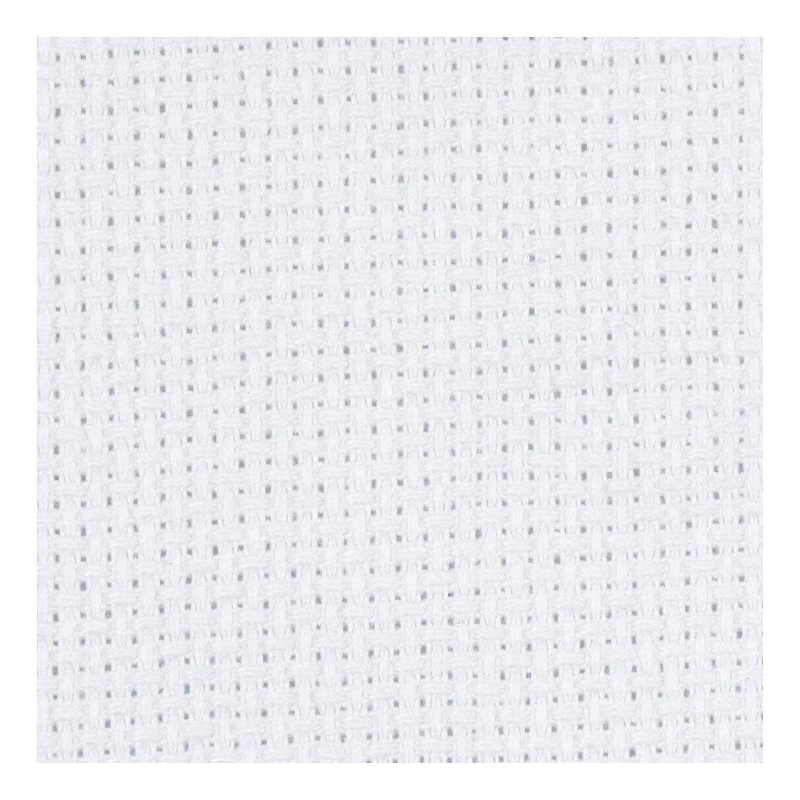 Creativ Company Aida White 70 kvadratov na 10 cm, 300x150cm
