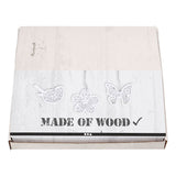 Ustvarjalno podjetje Lesene figure Butterfly Flower and Bird, 90st.