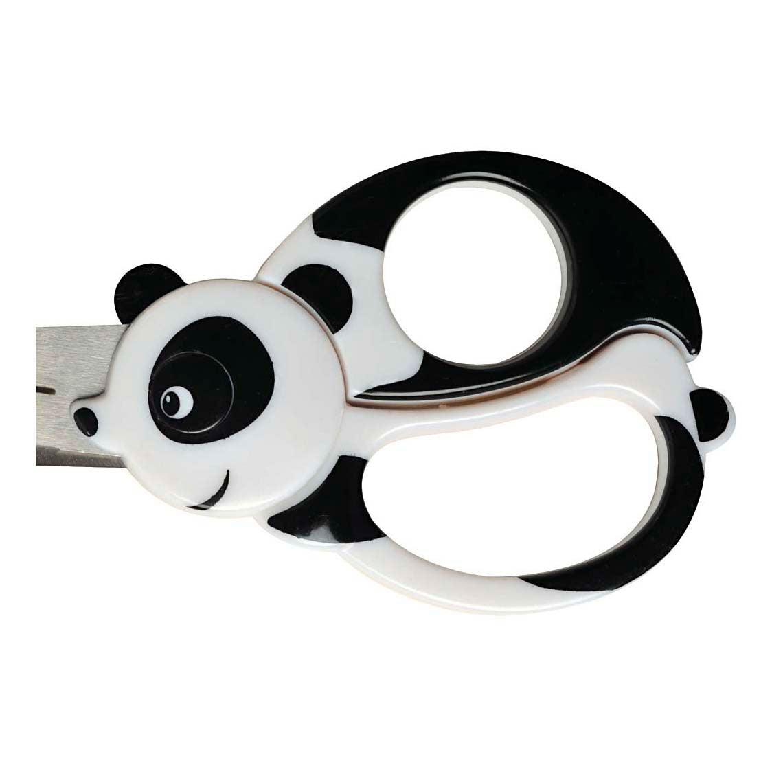 Fiskars children's scissors with animal motif, panda, l: 13 cm, 1 piece