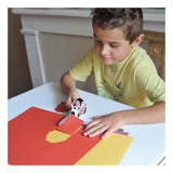 Fiskars children's scissors with animal motif, panda, l: 13 cm, 1 piece