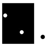 Fiskars hand punch, small circle, hole size 1.5 mm, 1 piece