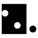 Fiskars hand punch, medium circle, hole size 3 mm, 1 piece