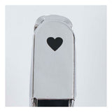 Fiskars hand punch, heart, hole size 5 mm, 1 piece