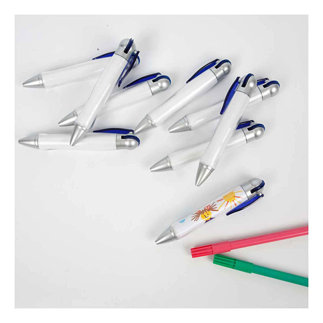 Creativ company promo ballpoint pens, 10 pieces 1 box