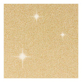 Creativ company cards and envelopes, card size 10.5x15 cm, envelope size 11.5x16.5 cm, glitter, 120+250 gr, gold, 4 sets 1 box