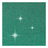 Creativ company cards and envelopes, card size 10.5x15 cm, envelope size 11.5x16.5 cm, glitter, 110+250 gr, green, 4 sets 1 box