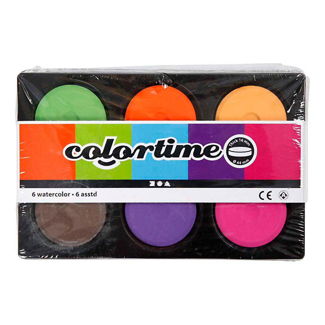 Acuarela Creativ Company, h: 19 mm, p 57 mm, colores adicionales, 1 caja