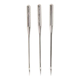 Creativ company sewing machine needles, size 70+80+90+100, 10 pieces in a box