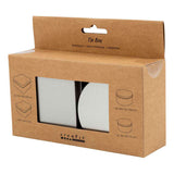 Creativ company blikjes cirkel en vierkant - 4st.