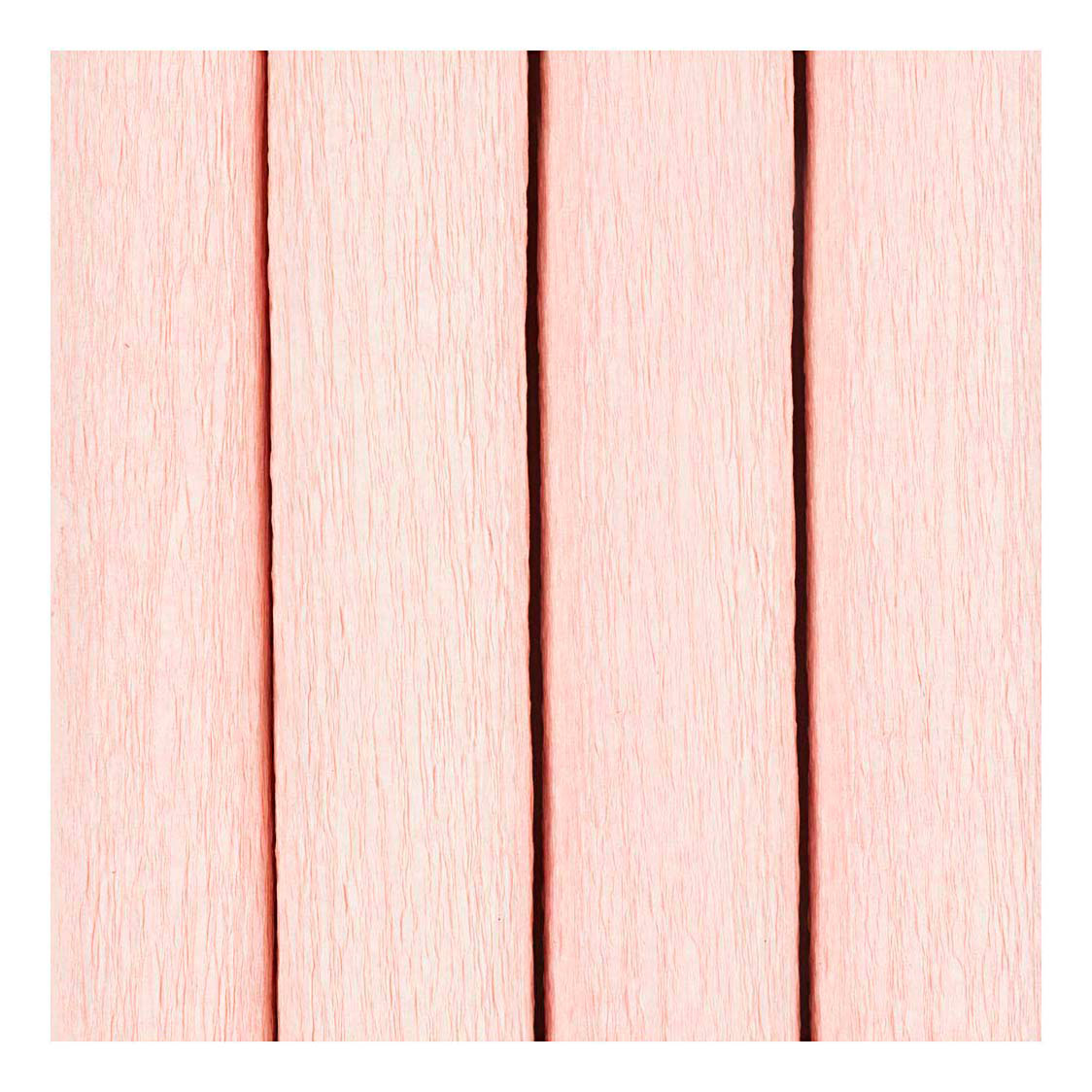 Creativ company crepe paper, sheet 25x60 cm, crepe ratio: 180%, 105 gr, light pink, 4 sheets 1 box