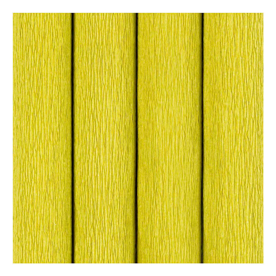 Creativ company crepe paper, sheet 25x60 cm, crepe ratio: 180%, 105 gr, light green, 4 sheets 1 box