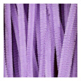 Creativ company chenille, l: 30 cm, thickness 6 mm, purple, 50 pieces 1 box