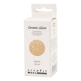 Creativ company keramiek glazuur 984-1101 c dekkend apricot - 60ml