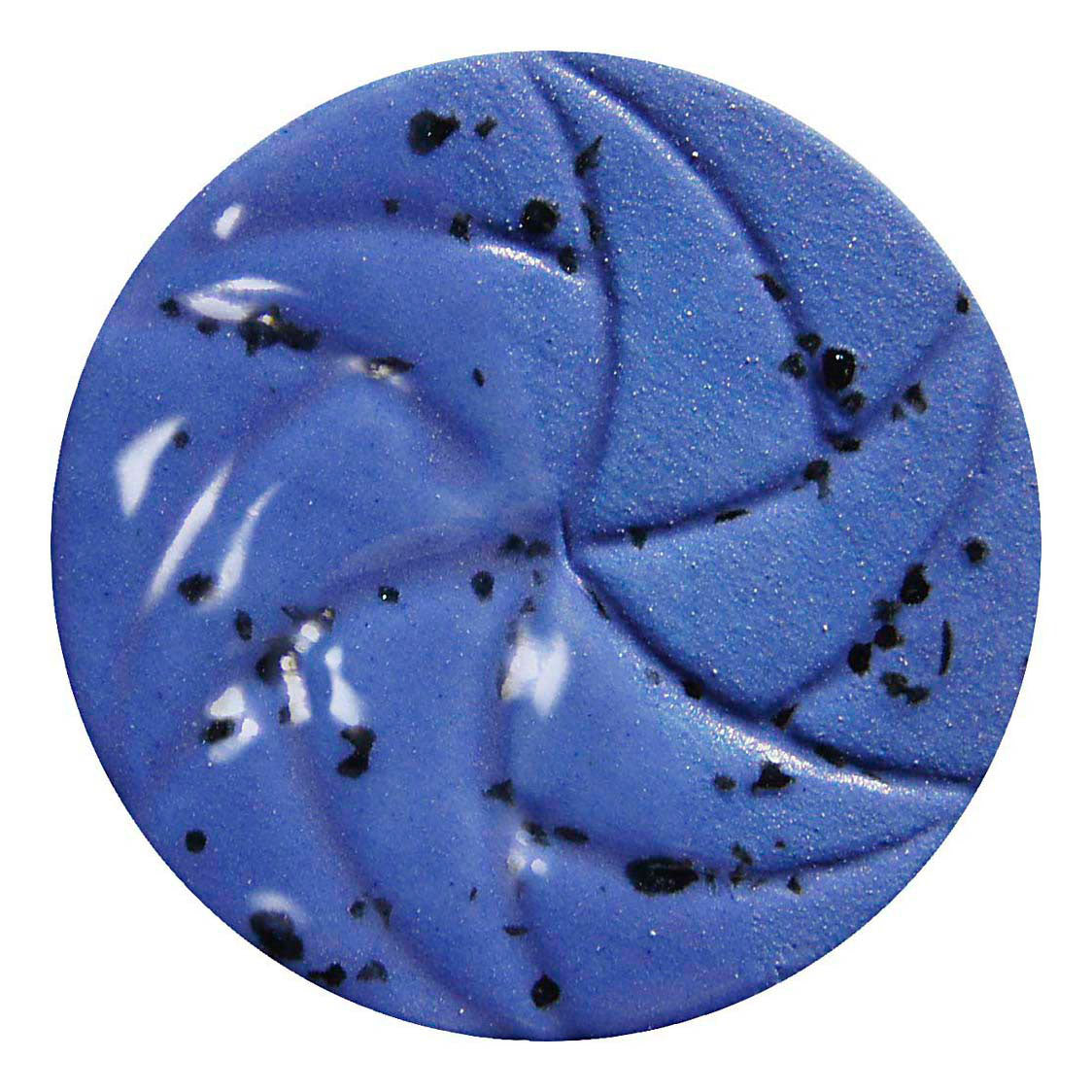 Creativ company speckled ceramic glaze, 999-1060 °c, opaque, blue by you, 60 ml 1 bottle