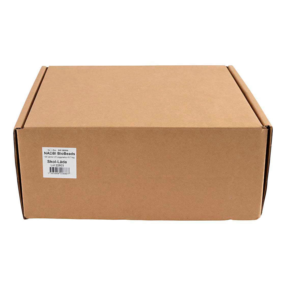 Creativ company nabbi biobeads klaslokaalset, afm 5x5 mm, medium, standaardkleuren, 1 set