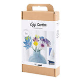 Creativ company hobbyset bloemen van eierdozen, pastelkleuren, 1 doos