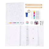 Creativ företag hobbyset färger, fjäril och robot, glada färger, 1 kartong