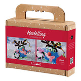 Creativ company mini hobby set modeling, reindeer monster, various colors, 1 box