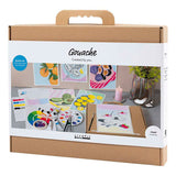 Creativ company starter hobbyset gouache, schilderijen, diverse kleuren, 1 doos