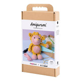 Creativ company hobbyset amigurumi, egel, lichtroze, warm geel, 1 doos