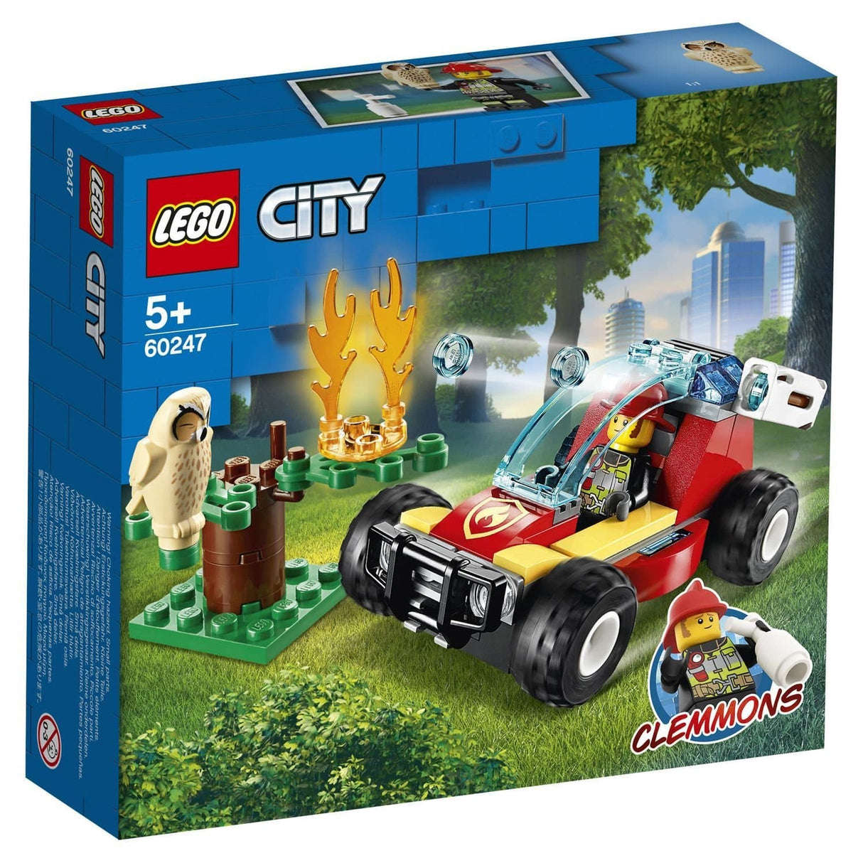 LEGO CITY - 60247 Foresta di brigata dei vigili del fuoco