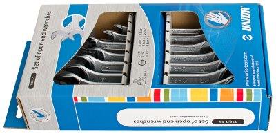 Unior grs open-end wrench set 8 pcs