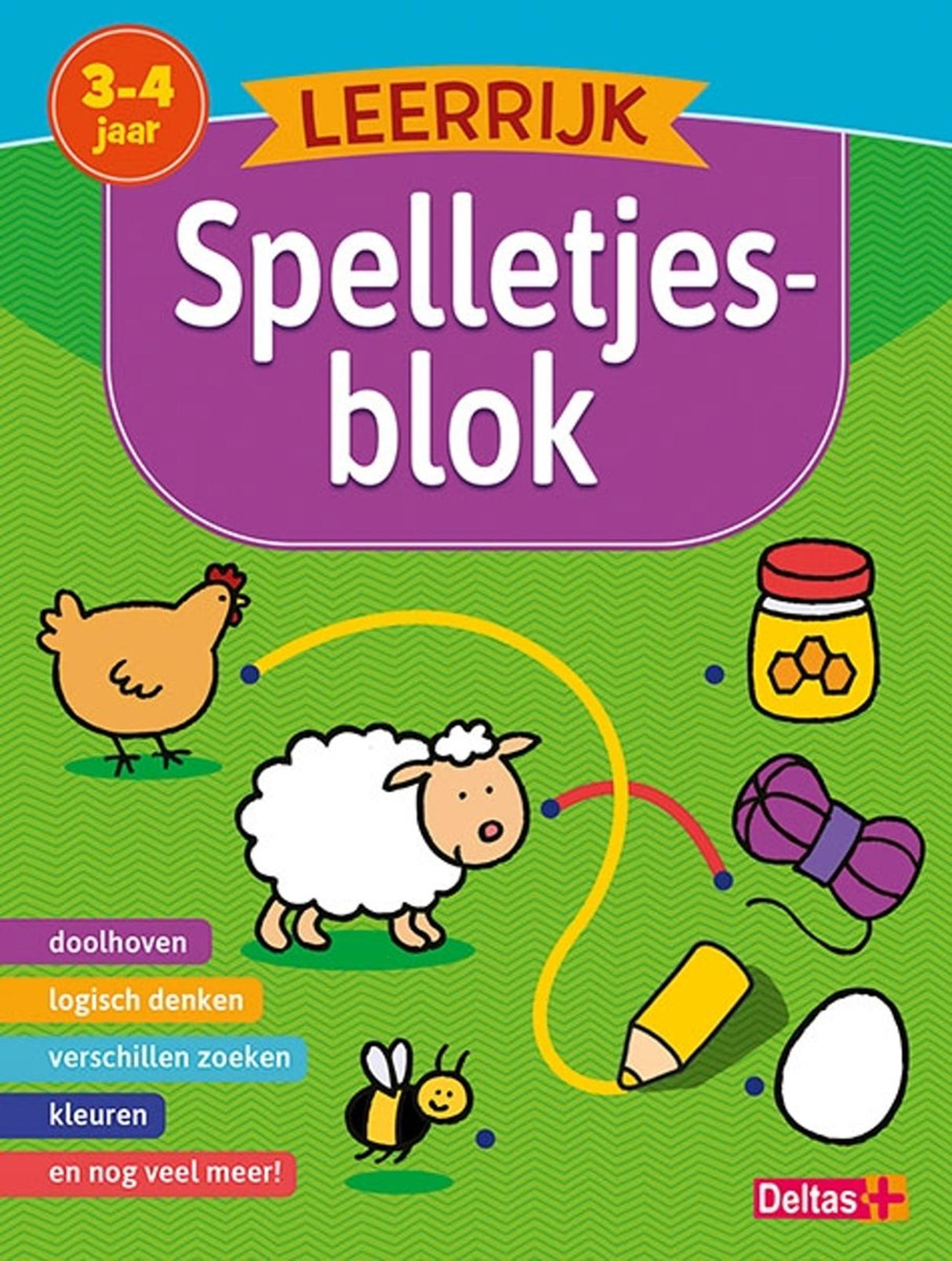 Blocco gioco educativo Deltas (3-4 a.)