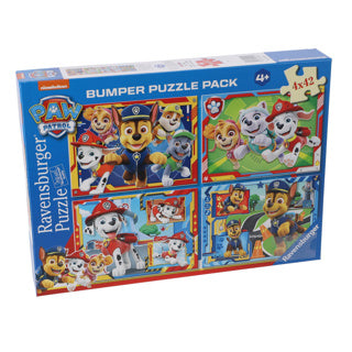 Puzzel paw patrol 4 x 42 stukjes