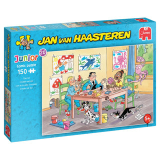 Jumbo puzzel jan van haasteren junior creatief met klei puzzel jan van haasteren junior creatief met klei