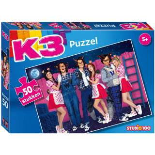 Studio 100 K3 Line puzzle 3 piglets and the wolves, 50th.