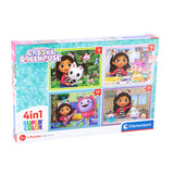Clementoni 4in1 Puzzle Gabbys Puppenhaus