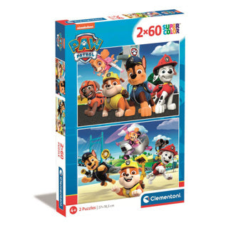 Cleemonii Jigsaw Puzzle Patt Patrul, 2x60st.