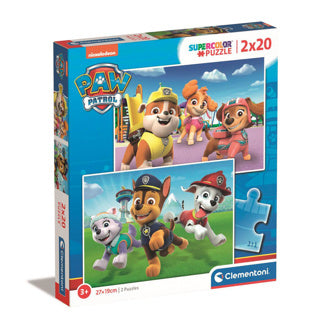 Clemtoni huet de Puzzzle Pauqueron, 2x20st.