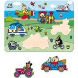 Studio 100 bumba houten inlegpuzzel voertuigen