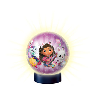 Ravensburger Puzzle 3D con Light Gabby's Dollhouse