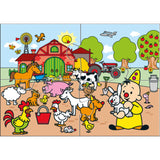 Studio 100 Bumba puzzle Farm animals, 4st.