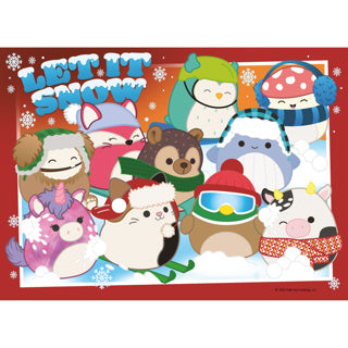 Ravensburger puslespil squishmallows 4 i 1 100 stykker