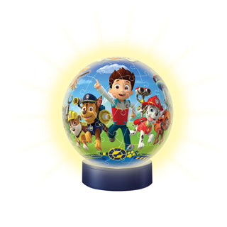 Ravensburger rompecabezas 3D con luz patrulla de patas ligeras