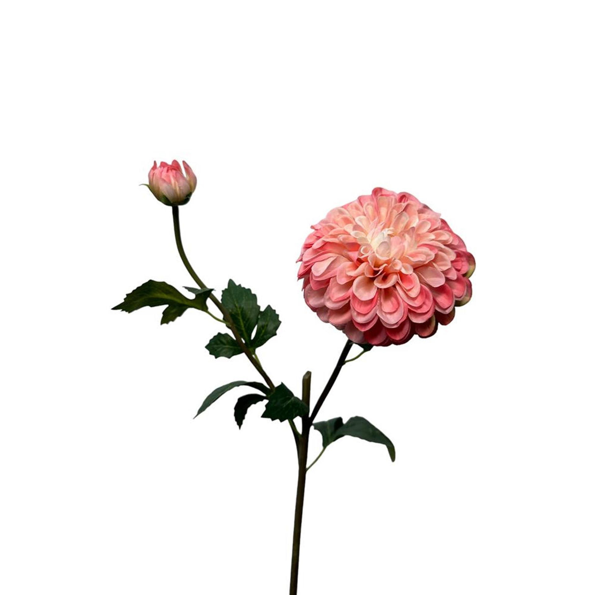 Roberts collection kunstbloem dahlia spray 74cm parel