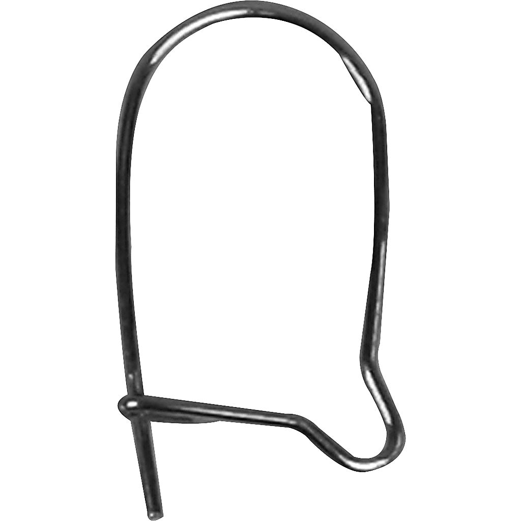 Creativ Company earrings silvered, 10st.