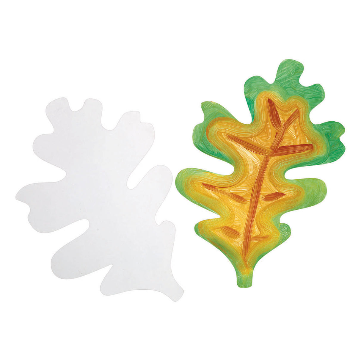 Colorations Leaves Cardboard, Set of 24