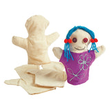 Färben - Dekorieren Sie Ihre eigenen Handpuppen, 12 Set von 12
