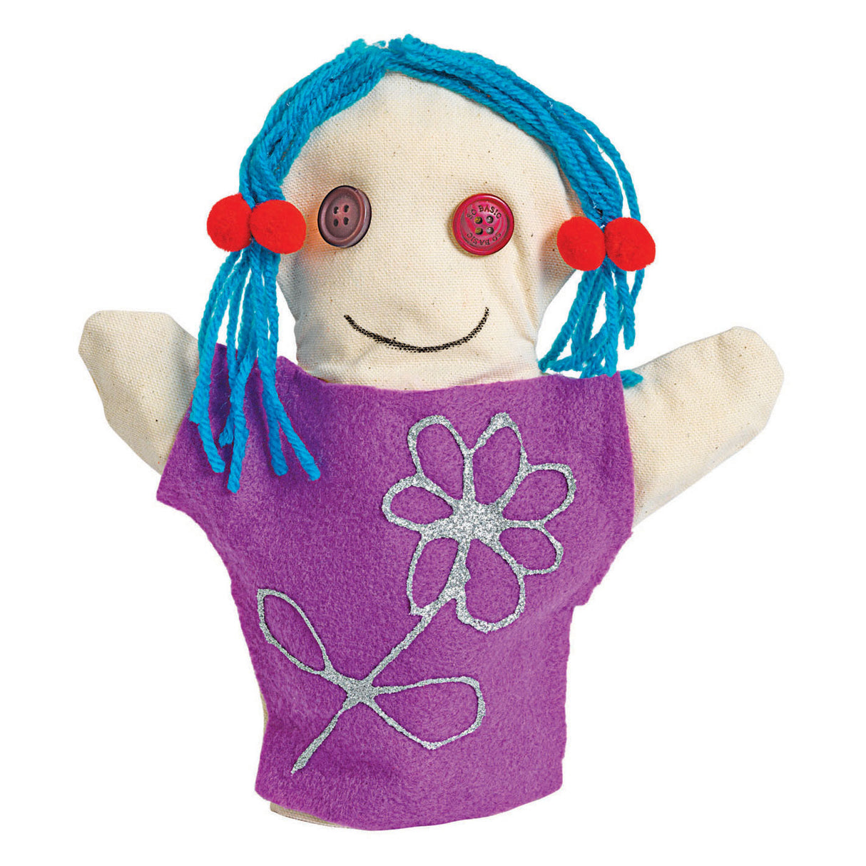 Färben - Dekorieren Sie Ihre eigenen Handpuppen, 12 Set von 12