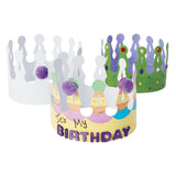 Colorations - Decorate your own crown, set of 24